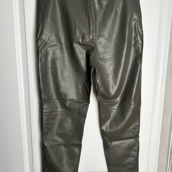 Zara Faux Leather Pants - Picture 6 of 6